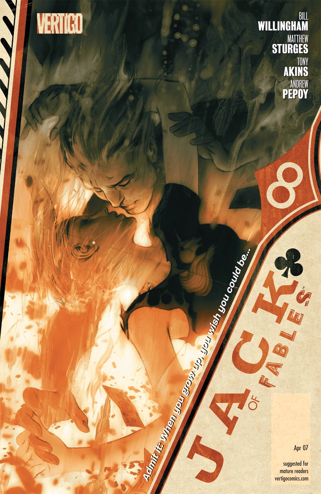 Jack of Fables #8 (DC, 2007 — Cover A) cover